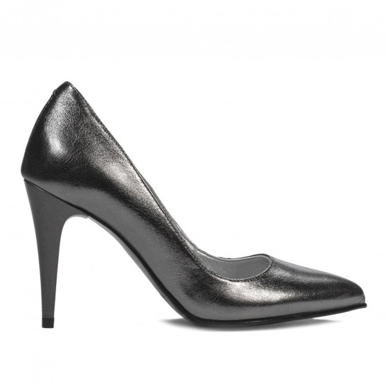 Zapatos elegantes para mujer 1246 plateado nacarado