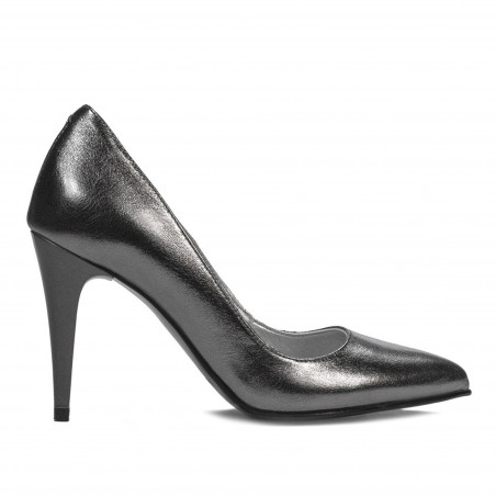 Zapatos elegantes para mujer 1246 plateado nacarado