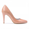 Zapatos elegantes mujer 1246 polvo nacarado