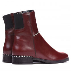 Botas mujer 3331 burdeos