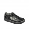 Zapatos para niños pequeños 57-1c negro