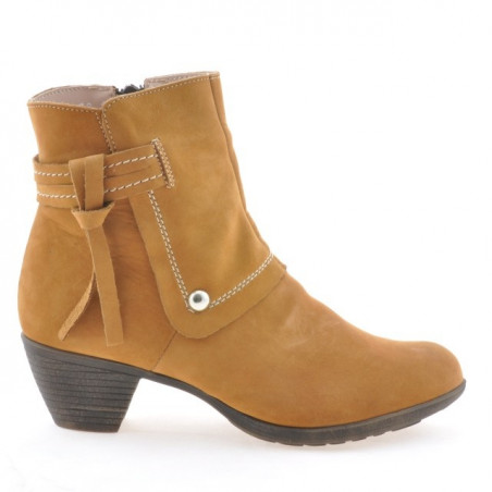 Botines mujer 3252 bufo marrón