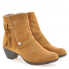Botines mujer 3252 bufo marrón