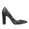 Zapatos elegantes de mujer 1261 negro pastel