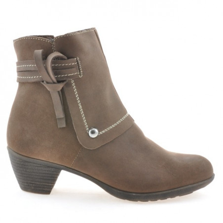 Botines mujer 3252 bufo café