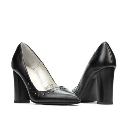 Zapatos elegantes de mujer 1275 negro