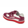 Zapatos para niños pequeños 16-3c rosa+blanco