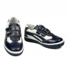 Zapatos para niños pequeños 16-2c índigo+blanco