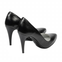 Zapatos elegantes de mujer 1246 negro