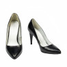 Zapatos elegantes de mujer 1246 negro