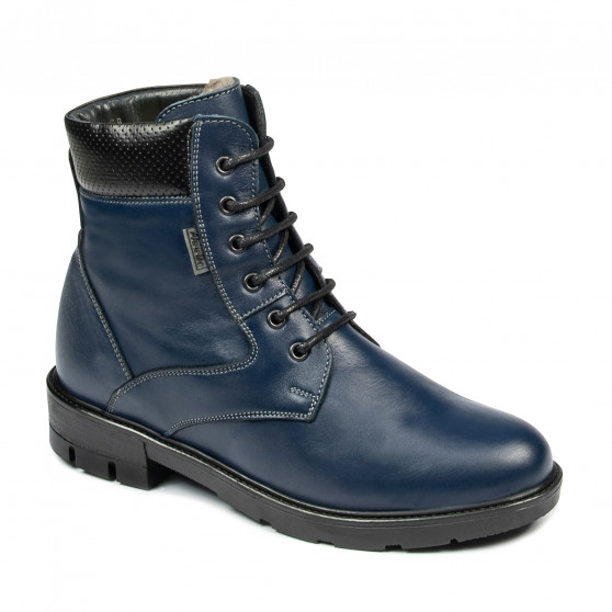 Botines de mujer 3316 índigo combinado