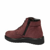 Botines de mujer 3335 bufo burdeos