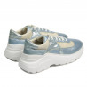 Zapatillas deportivas mujer 6015 azul nácar combinado