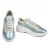 Zapatillas deportivas mujer 6015 azul nácar combinado