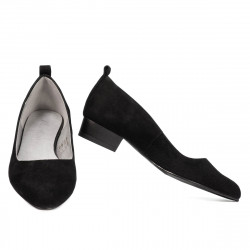 Zapatos elegantes/casuales de mujer 1285 negro antílope
