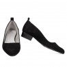 Zapatos elegantes/casuales de mujer 1285 negro antílope