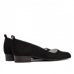 Zapatos elegantes/casuales de mujer 1285 negro antílope