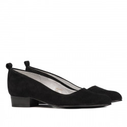 Zapatos elegantes/casuales de mujer 1285 negro antílope