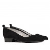 Zapatos elegantes/casuales de mujer 1285 negro antílope