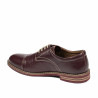 Zapatos casuales hombre 873 burdeos