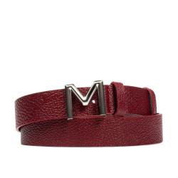Cinturón de mujer 17m piel roja