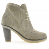 Botines de mujer 3230 arena ante