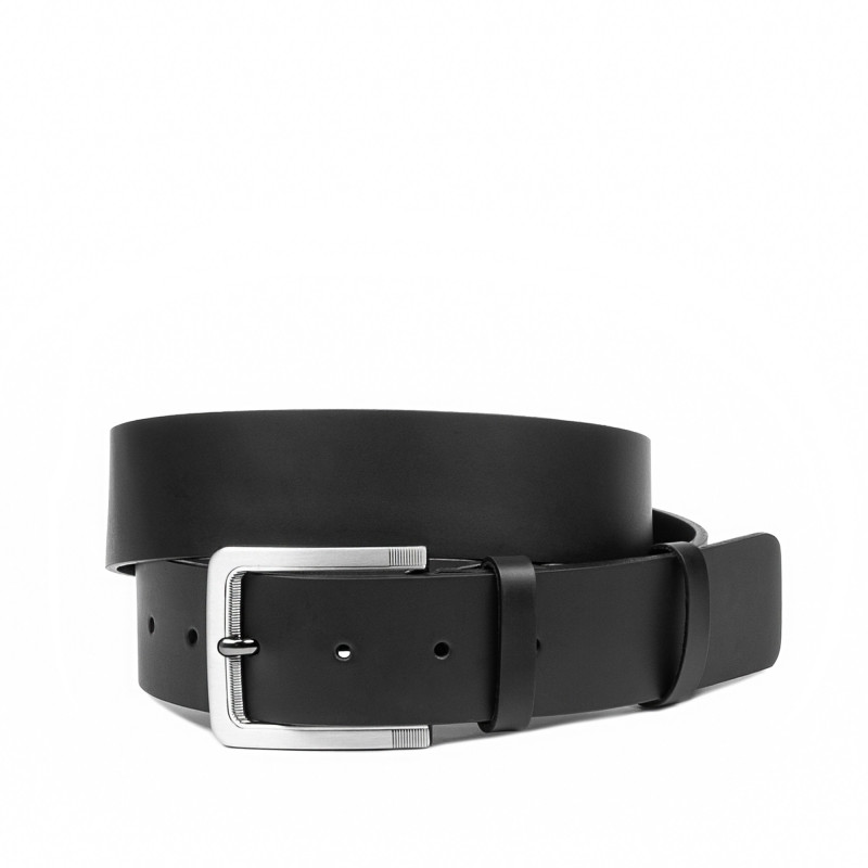 Correa hombre 34b negro mate