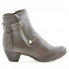 Botines de mujer 3252 capuchino