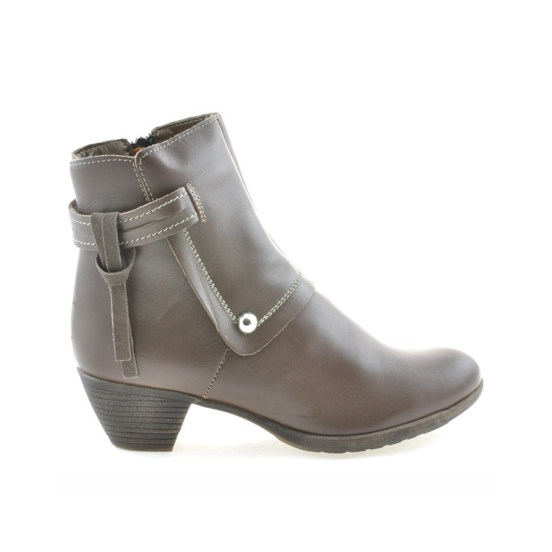 Botines de mujer 3252 capuchino