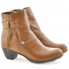 Botines para mujer 3252 marrón encerado
