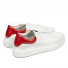Zapatillas deportivas mujer 6008 blanco combinado
