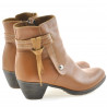 Botines para mujer 3252 marrón encerado