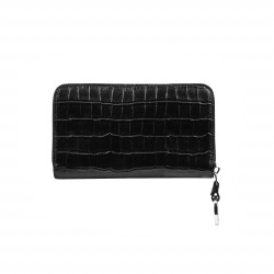 Cartera mujer 204g 01 croco negro