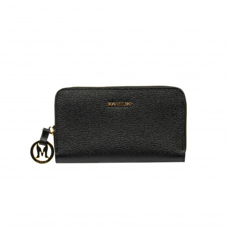 Billetera de mujer 204g negro caviar