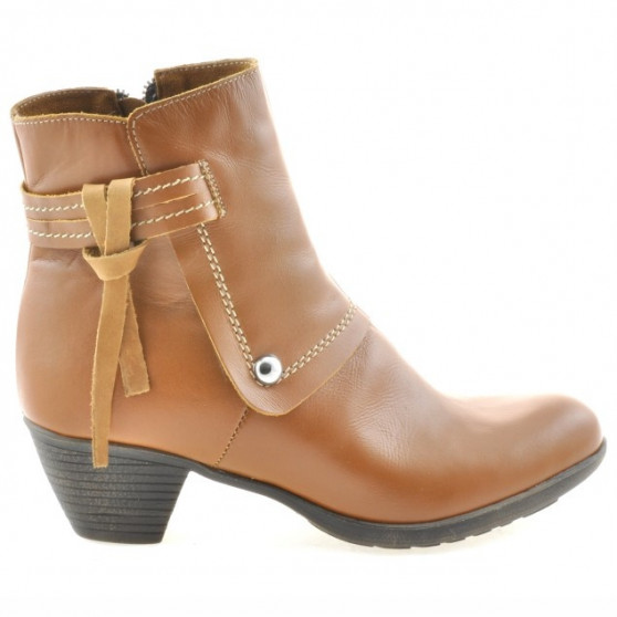Botines para mujer 3252 marrón encerado
