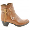 Botines para mujer 3252 marrón encerado