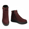 Botines mujer 3342 bufo burdeos