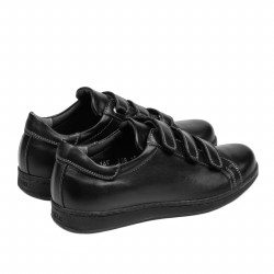 Zapatillas deportivas adolescentes 369sc negro con velcro