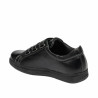 Zapatillas deportivas adolescentes 369sc negro con velcro