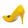 Zapatos elegantes de mujer 1246 amarillo