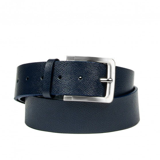 Cinturón hombre 34b azul saffiano