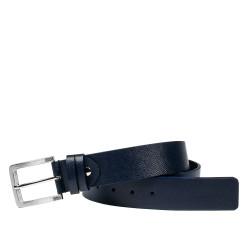 Cinturón hombre 34b azul saffiano