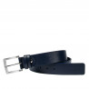 Cinturón hombre 34b azul saffiano