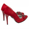 Zapatos elegantes de mujer 1279 rojo antílope