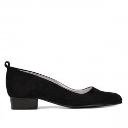 Zapatos elegantes/casuales de mujer 1285 negro antílope