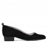 Zapatos elegantes/casuales de mujer 1285 negro antílope