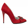 Zapatos elegantes de mujer 1279 rojo antílope