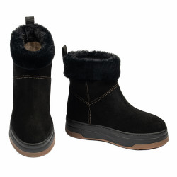 Botines de mujer 3406 bufo negro