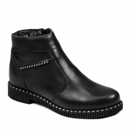 Botines de mujer 3330 negro
