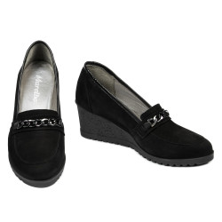 Zapatos casuales de mujer 6011 bufo negro